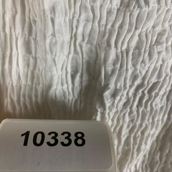 Raviya Women's V-Neck Flutter-Hem White Rayon Swimsuit Cover-Up Dress Size S NWT - Picture 10 of 10